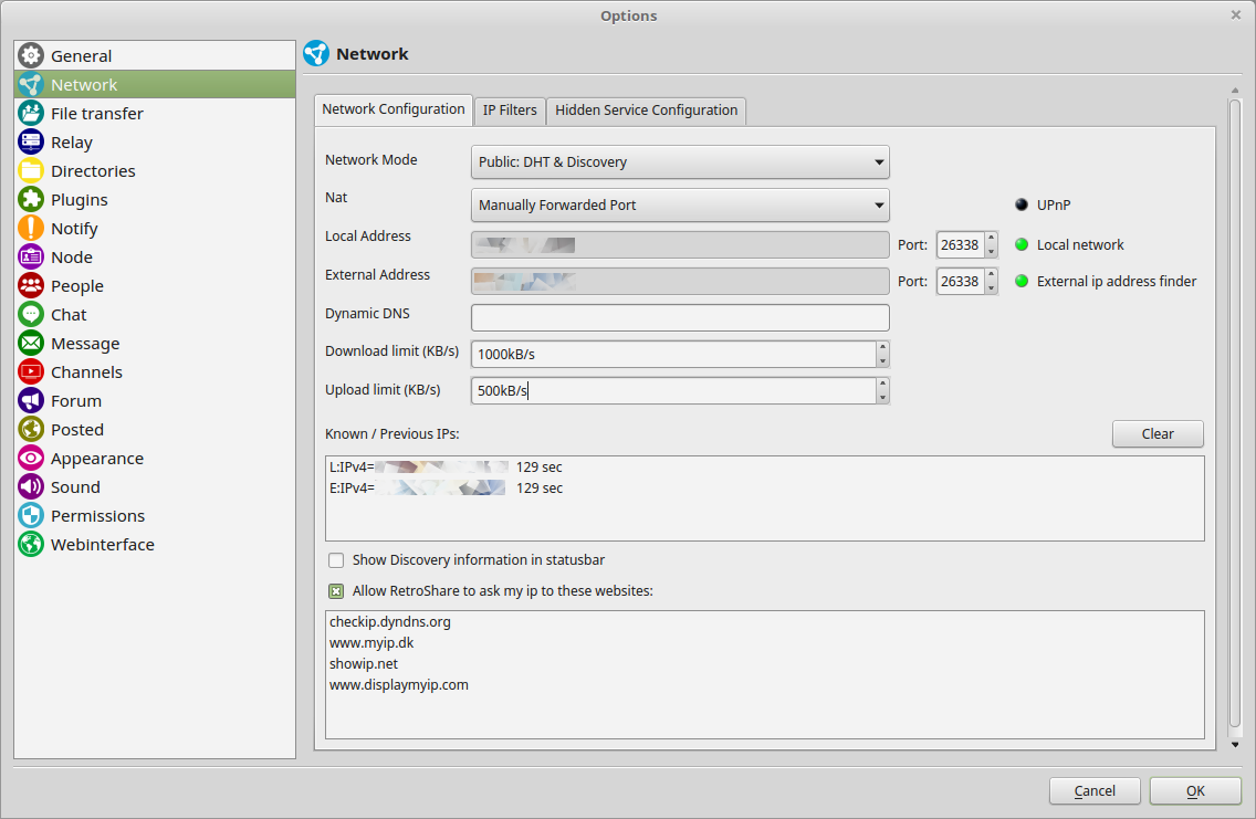 Initial Settings
