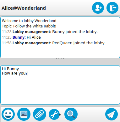 chatroom usage