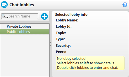 empty chatrooms