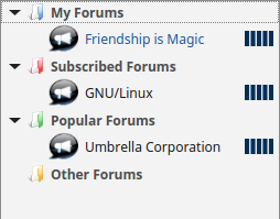 my forums